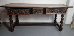 Rare and Charming 17th Century Spanish Walnut Serving - Side Table | Antique & Vintage | Moonee Ponds Antiques | Australia Wide Delivery