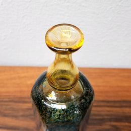 Kosta Boda Vase Model 47834 by Bertil Vallien Antikva Series.  In good condition No Chips or Cracks.