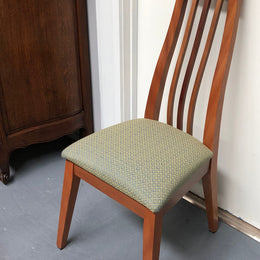 Set Of 8 Custom Made Mackintosh Style Dining Chairs