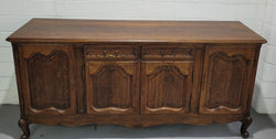 Late 19th Century French Carved Oak Four Drawer Sideboard | Antique & Vintage | Moonee Ponds Antiques | Australia Wide Delivery