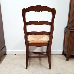 Set of six French Oak Chairs-1