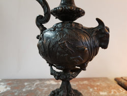 Victorian Bronze Wine God | Antique & Vintage | Moonee Ponds Antiques | Australia Wide Delivery
