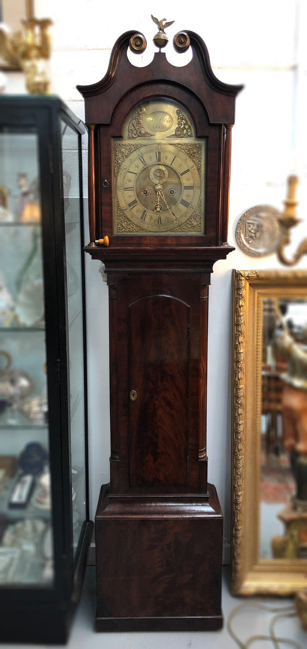 George III Grandfather Clock – Moonee Ponds Antiques