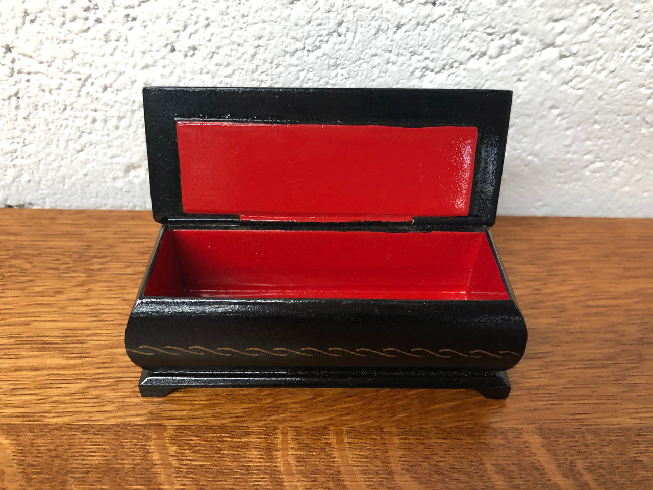 Vintage Russian Lacquer Box Hand-Painted Box | Antique & Vintage | Moonee Ponds Antiques | Australia Wide Delivery