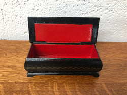 Vintage Russian Lacquer Box Hand-Painted Box | Antique & Vintage | Moonee Ponds Antiques | Australia Wide Delivery