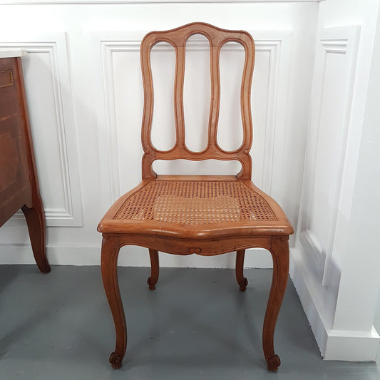 Set Of Six French Louis XV Style Dining Chairs