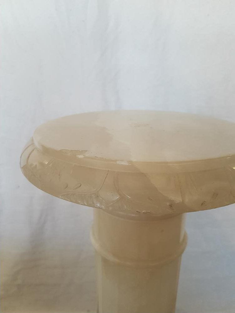 Vintage Italian Alabaster Pedestal