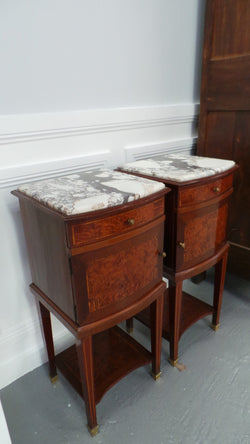 Pair Of French Louis XVI Style Bedsides | Antique & Vintage | Moonee Ponds Antiques | Australia Wide Delivery