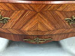 Kingwood Louis XV Inlaid Marble Top Semainier | Antique & Vintage | Moonee Ponds Antiques | Australia Wide Delivery