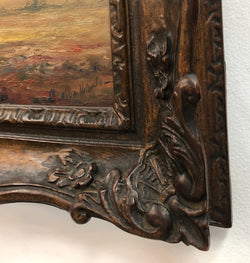Beautiful Framed Oil On Canvas | Antique & Vintage | Moonee Ponds Antiques | Australia Wide Delivery