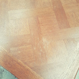 French Louis XV Parquetry Style Dining Table