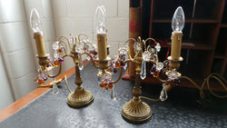 Pair of French Bronze Gilt Girandole Candelabras | Antique & Vintage | Moonee Ponds Antiques | Australia Wide Delivery