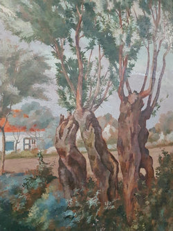 Framed French Oil Painting | Antique & Vintage | Moonee Ponds Antiques | Australia Wide Delivery
