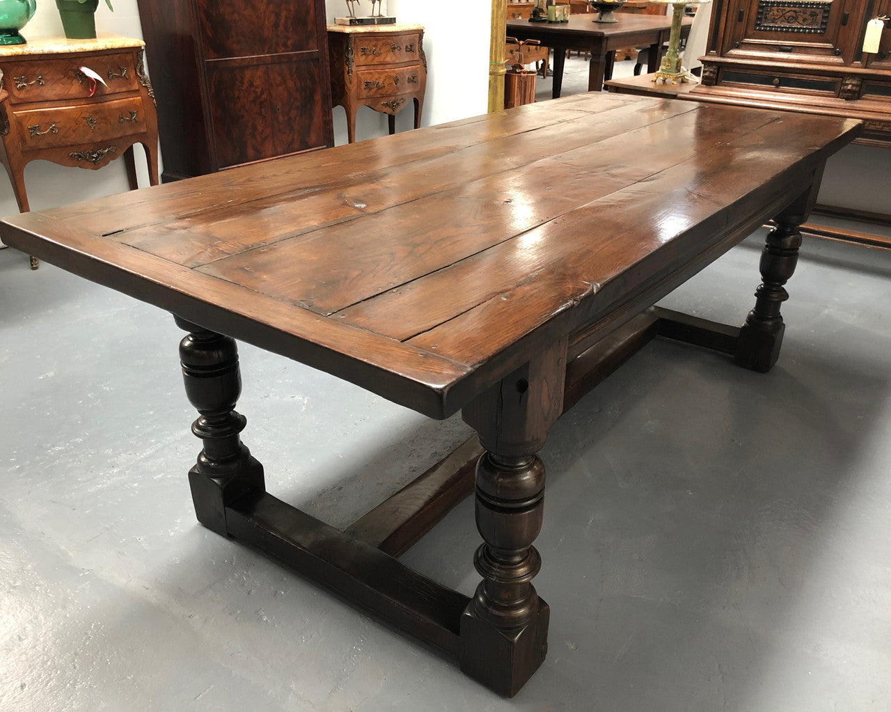 French 19th Century Farmhouse Dining Table | Antique & Vintage | Moonee Ponds Antiques | Australia Wide Delivery