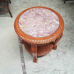 Carved Occasional Table | Antique & Vintage | Moonee Ponds Antiques | Australia Wide Delivery
