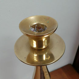 Pair Of Bronze Candlesticks