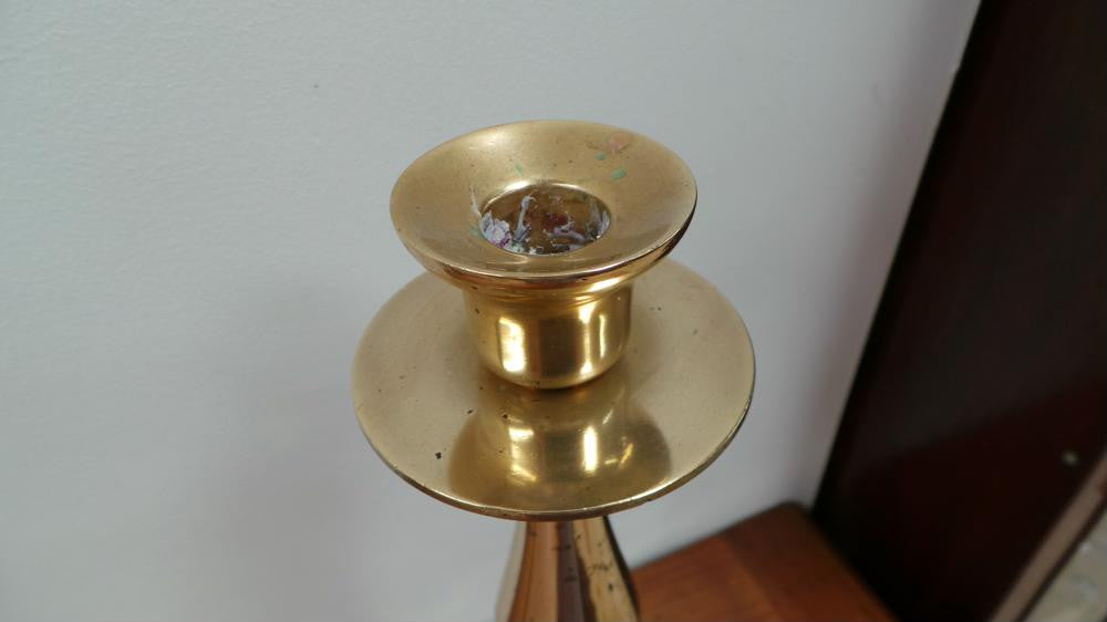 Pair Of Bronze Candlesticks | Antique & Vintage | Moonee Ponds Antiques | Australia Wide Delivery