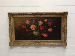 Large European Oil Painting | Antique & Vintage | Moonee Ponds Antiques | Australia Wide Delivery