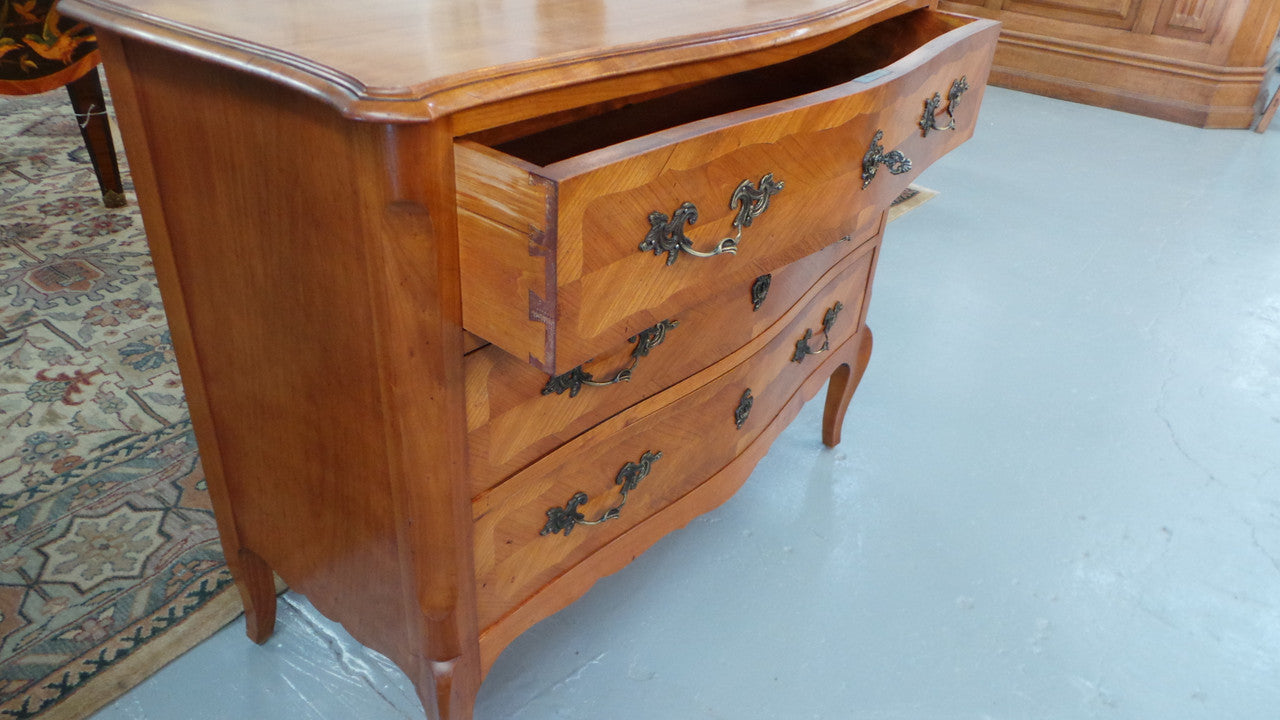 French Louis XV Style Cherrywood Commode | Antique & Vintage | Moonee Ponds Antiques | Australia Wide Delivery