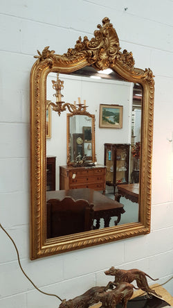 19th Century Napoleon III Gilt Mirror | Antique & Vintage | Moonee Ponds Antiques | Australia Wide Delivery