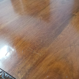 English Solid Mahogany Chippendale Dining Setting