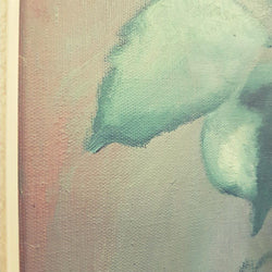 French Floral Painting Of Roses On Canvas | Antique & Vintage | Moonee Ponds Antiques | Australia Wide Delivery