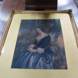 Victorian George Baxter Print