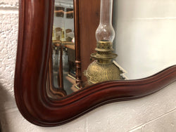 Lovely French Mahogany Wall Mirror | Antique & Vintage | Moonee Ponds Antiques | Australia Wide Delivery