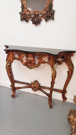 French Louis XV Console Table and Matching Mirror | Antique & Vintage | Moonee Ponds Antiques | Australia Wide Delivery