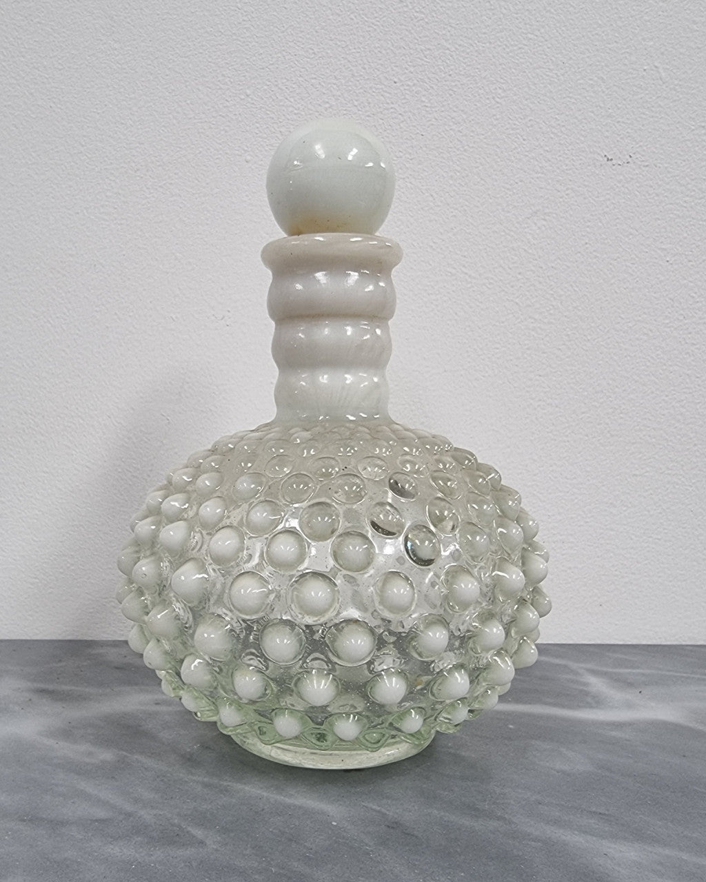 Art Deco Style Vintage Opalescent Perfume Bottle Stopper