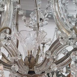 Fine French Parisian Crystal Chandelier