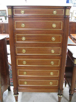 French Mahogany Semainier | Antique & Vintage | Moonee Ponds Antiques | Australia Wide Delivery
