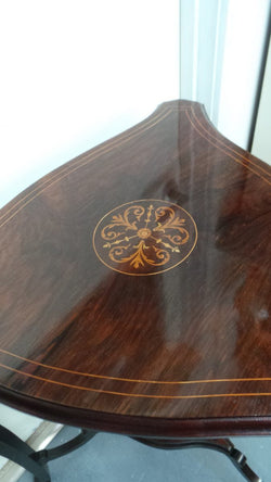 19th Century Rosewood Occasional Table | Antique & Vintage | Moonee Ponds Antiques | Australia Wide Delivery