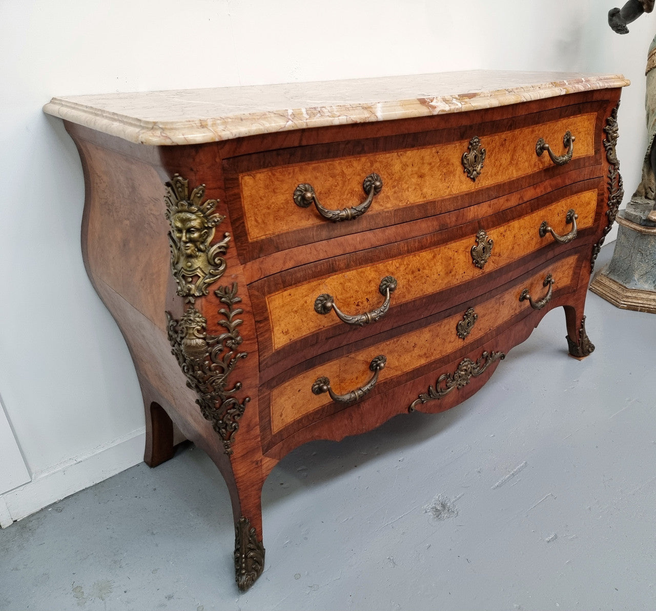 Sensational French Belle Époque Walnut Commode | Antique & Vintage | Moonee Ponds Antiques | Australia Wide Delivery