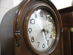 Lovely Oak Grandfather Clock | Antique & Vintage | Moonee Ponds Antiques | Australia Wide Delivery