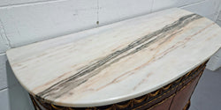 French Style Marble Top Two Door Buffet With Beautiful Decorative Mounts | Antique & Vintage | Moonee Ponds Antiques | Australia Wide Delivery