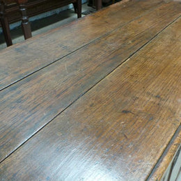 Antique French oak coffer/chest with 1755 engraved on the front. This is an amazing piece and in good original condition.