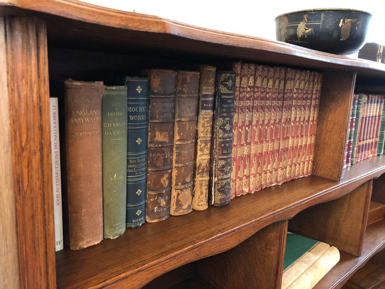 Beautiful French Oak Bookcase With Drawers | Antique & Vintage | Moonee Ponds Antiques | Australia Wide Delivery