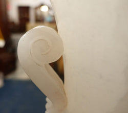Vintage Italian Alabaster Pedestal With Urn Lamp | Antique & Vintage | Moonee Ponds Antiques | Australia Wide Delivery