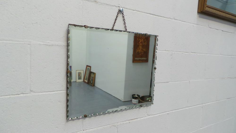 Art Deco Bevelled Wall Mirror | Antique & Vintage | Moonee Ponds Antiques | Australia Wide Delivery