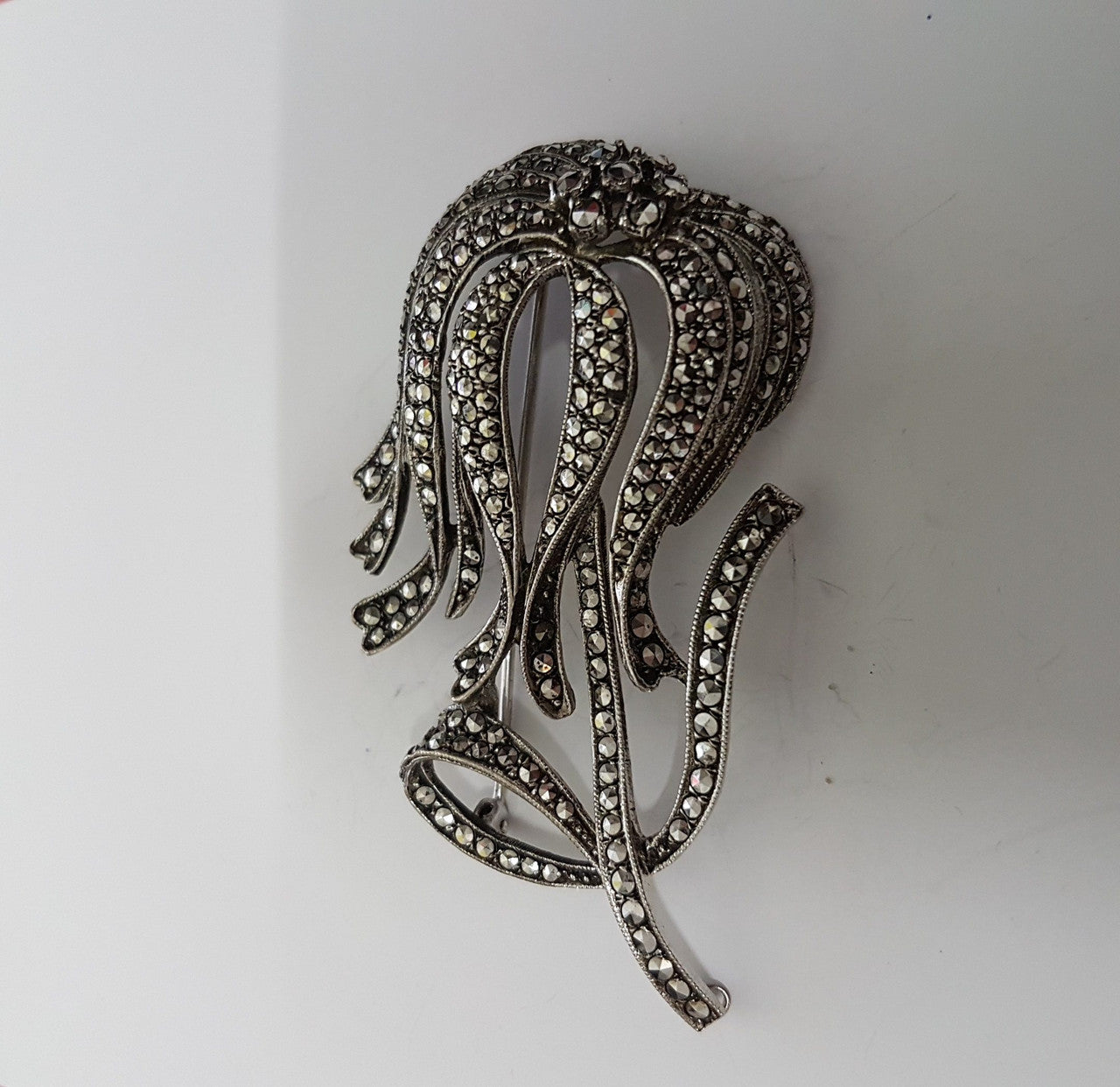 Marcasite Brooch | Antique & Vintage | Moonee Ponds Antiques | Australia Wide Delivery