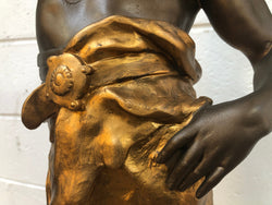 Sensational French 19th Century Spelter Statue | Antique & Vintage | Moonee Ponds Antiques | Australia Wide Delivery
