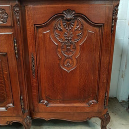 French Antique Louis XV Style Sideboard