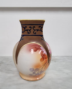 Rare Noritake Vase With Floral Scene | Antique & Vintage | Moonee Ponds Antiques | Australia Wide Delivery