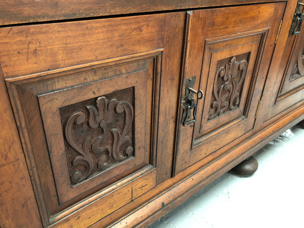 Beautifully Carved Edwardian Sideboard