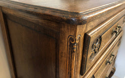 Vintage French Oak Three Drawer Chest | Antique & Vintage | Moonee Ponds Antiques | Australia Wide Delivery