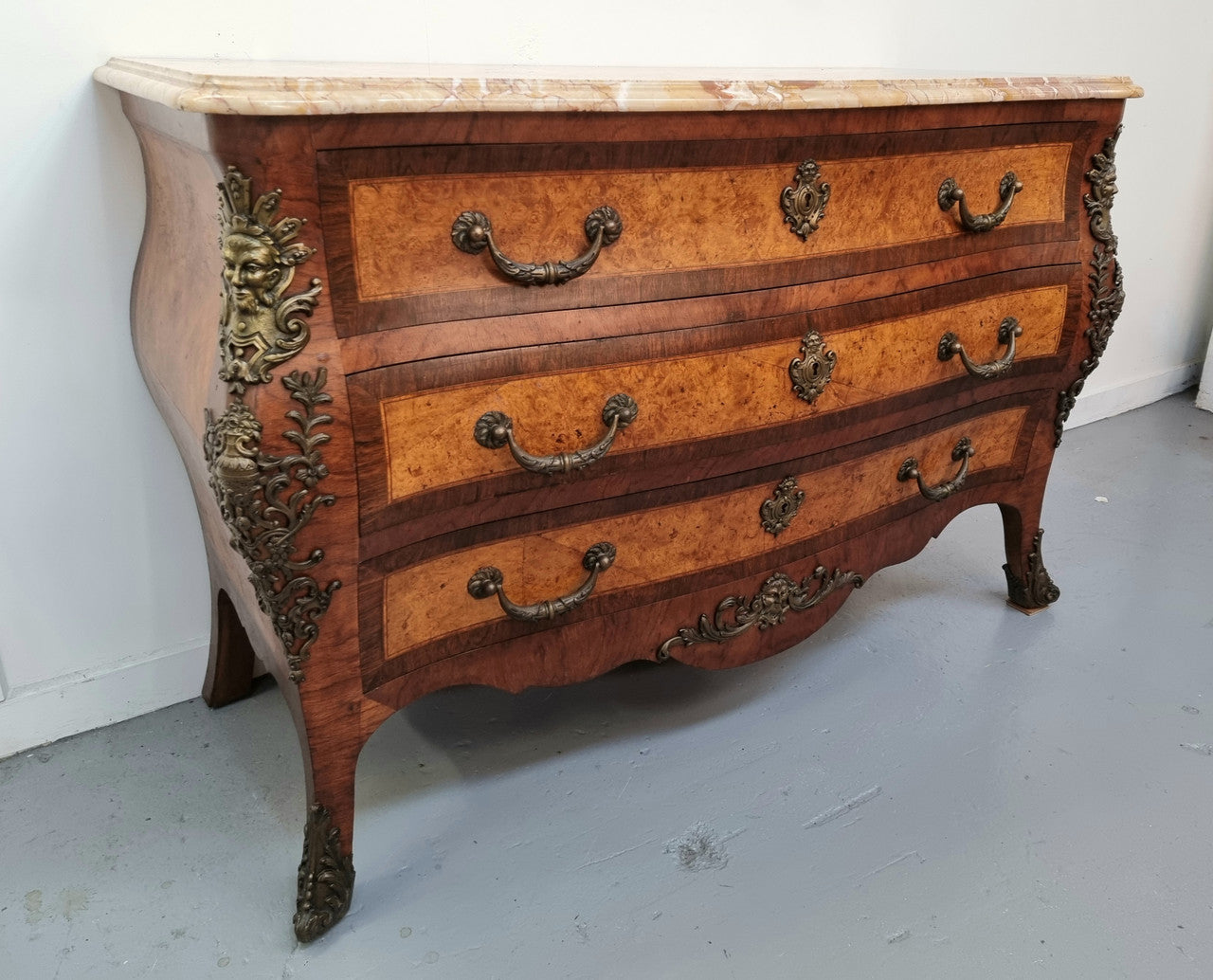 Sensational French Belle Époque Walnut Commode | Antique & Vintage | Moonee Ponds Antiques | Australia Wide Delivery