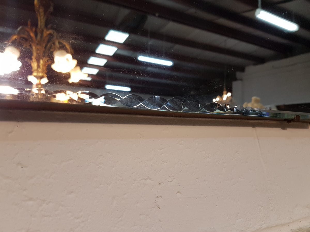 Art Deco Hanging Wall Mirror | Antique & Vintage | Moonee Ponds Antiques | Australia Wide Delivery