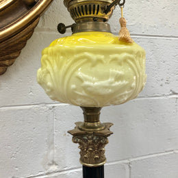 Stunning Victorian oil lamp