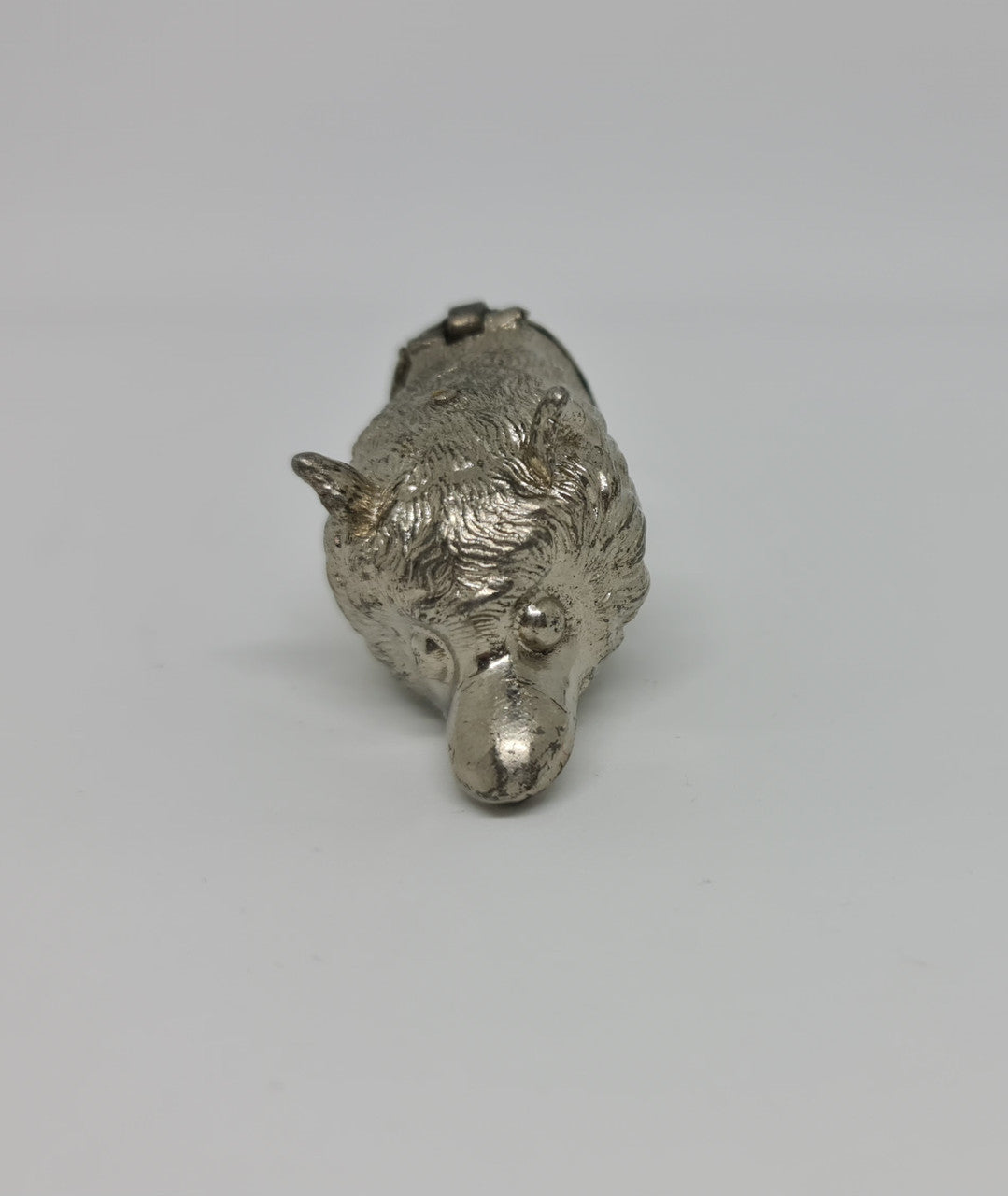 Fox Head Silver Plated Match Vesta Case | Antique & Vintage | Moonee Ponds Antiques | Australia Wide Delivery